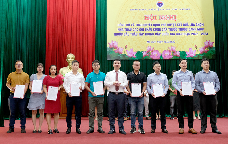 Bộ Y tế công bố kết quả 3 gói thầu thuốc tập trung cấp quốc gia